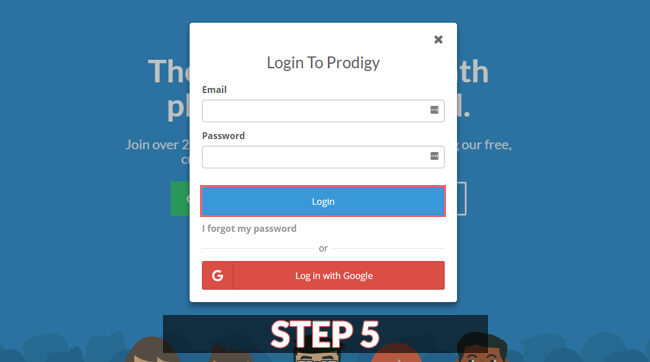 prodigy log in